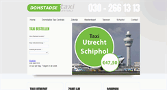 Desktop Screenshot of dtctaxi.nl